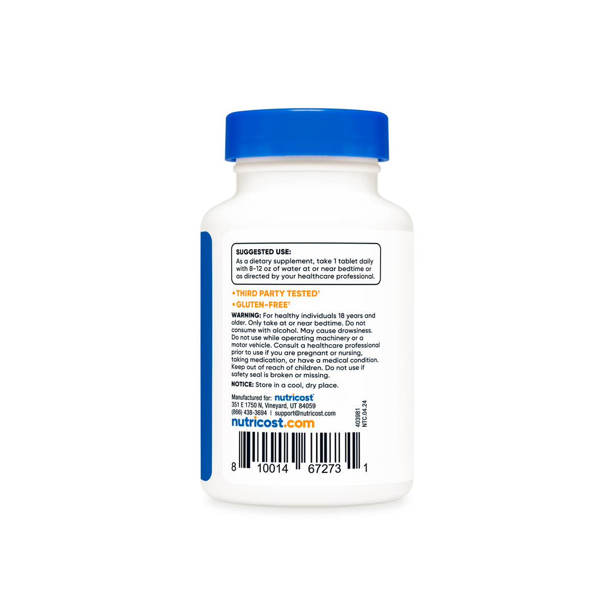 Nutricost Melatonin Tablets - Image 4