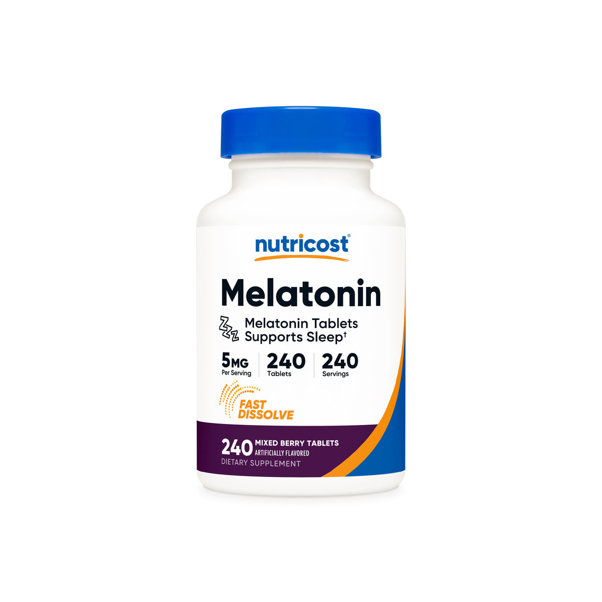 Nutricost Melatonin Tablets (Fast Dissolve) - Image 2