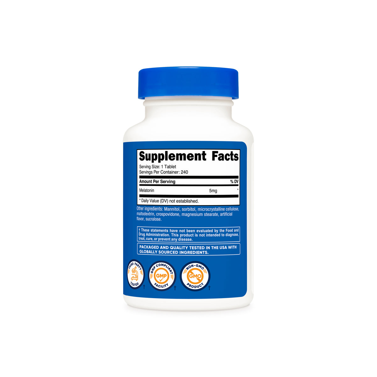 Nutricost Melatonin Tablets (Fast Dissolve) - Image 3