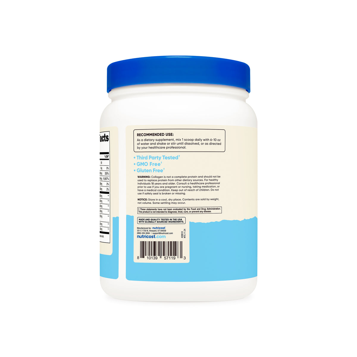 Nutricost Multi Collagen (Hair, Skin, Nails Formula) - Image 4