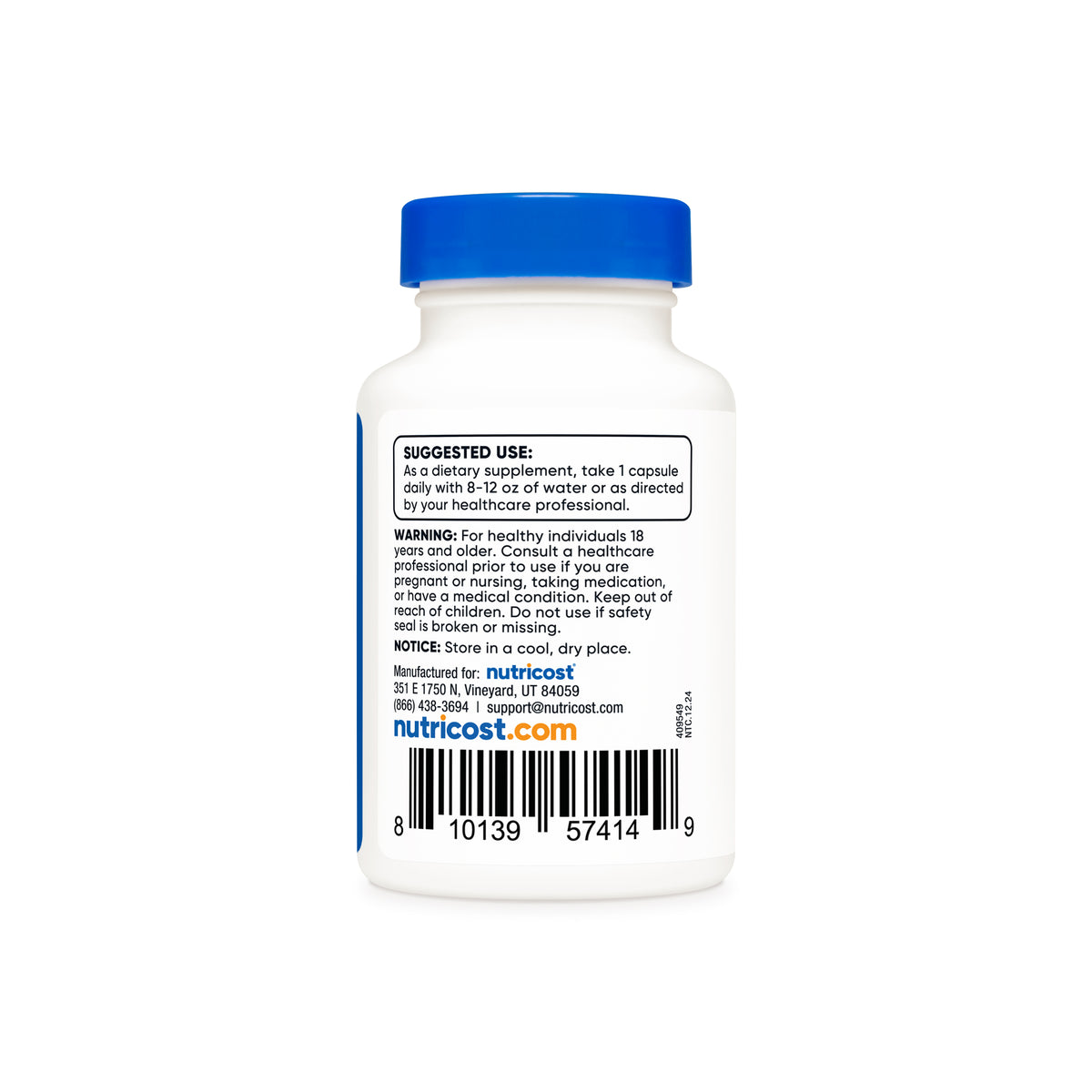Nutricost N-Acetyl L-Cysteine (NAC) Capsules - Image 4