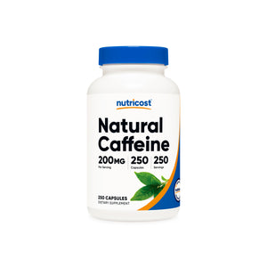 Nutricost Natural Caffeine Capsules