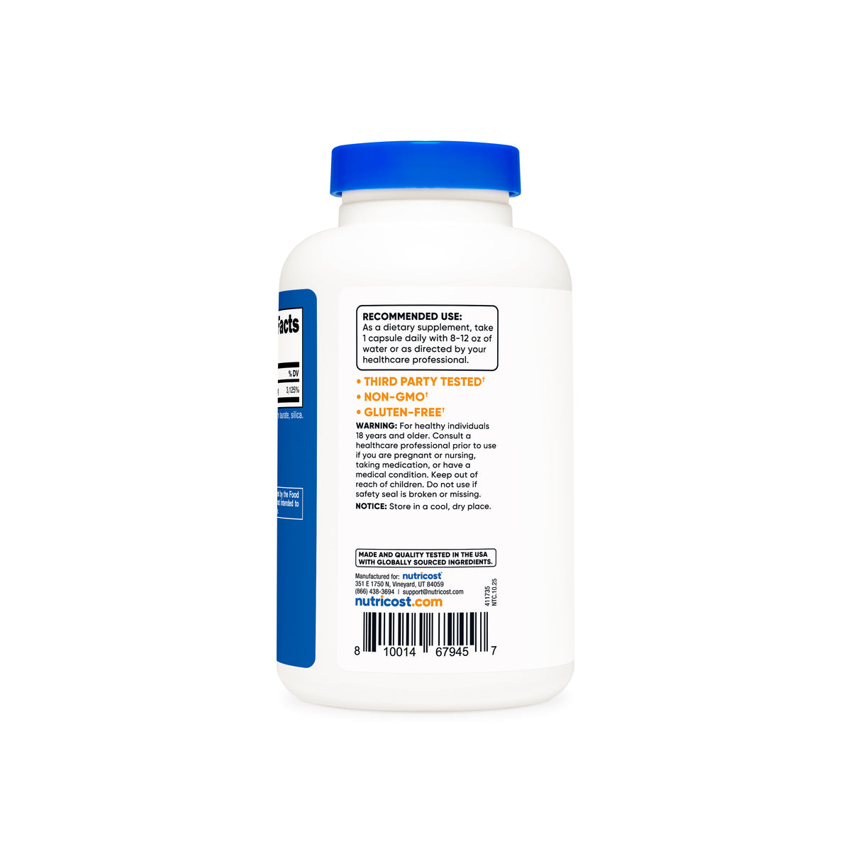 Nutricost Vitamin B3 Niacinamide Capsules - Image 4
