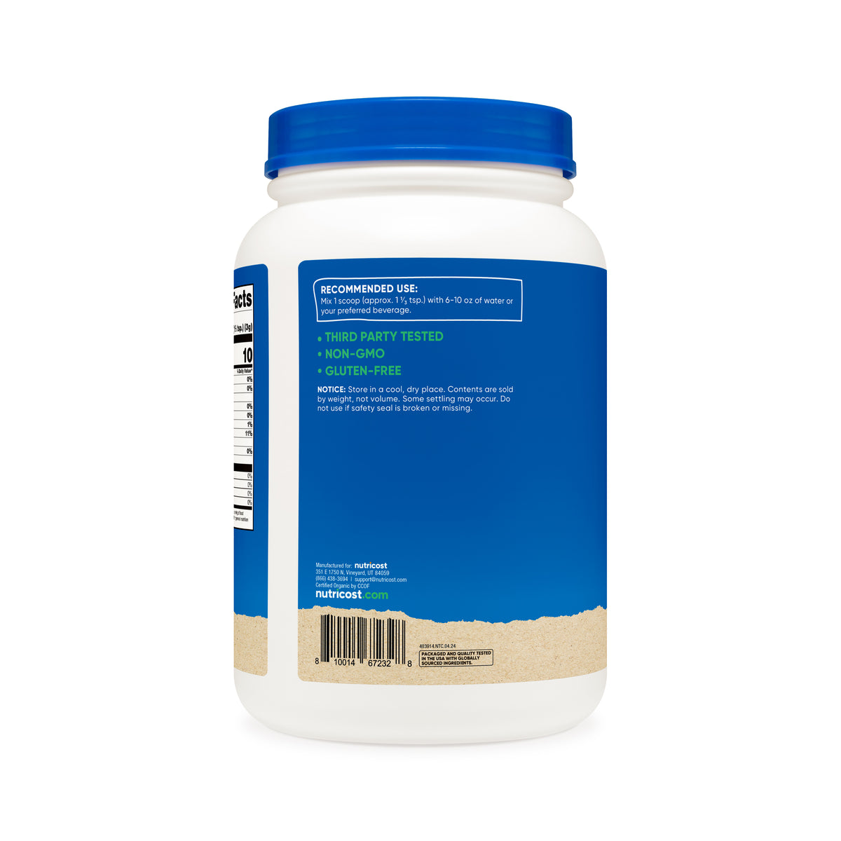 Nutricost Organic Acacia Fiber Powder - Image 4