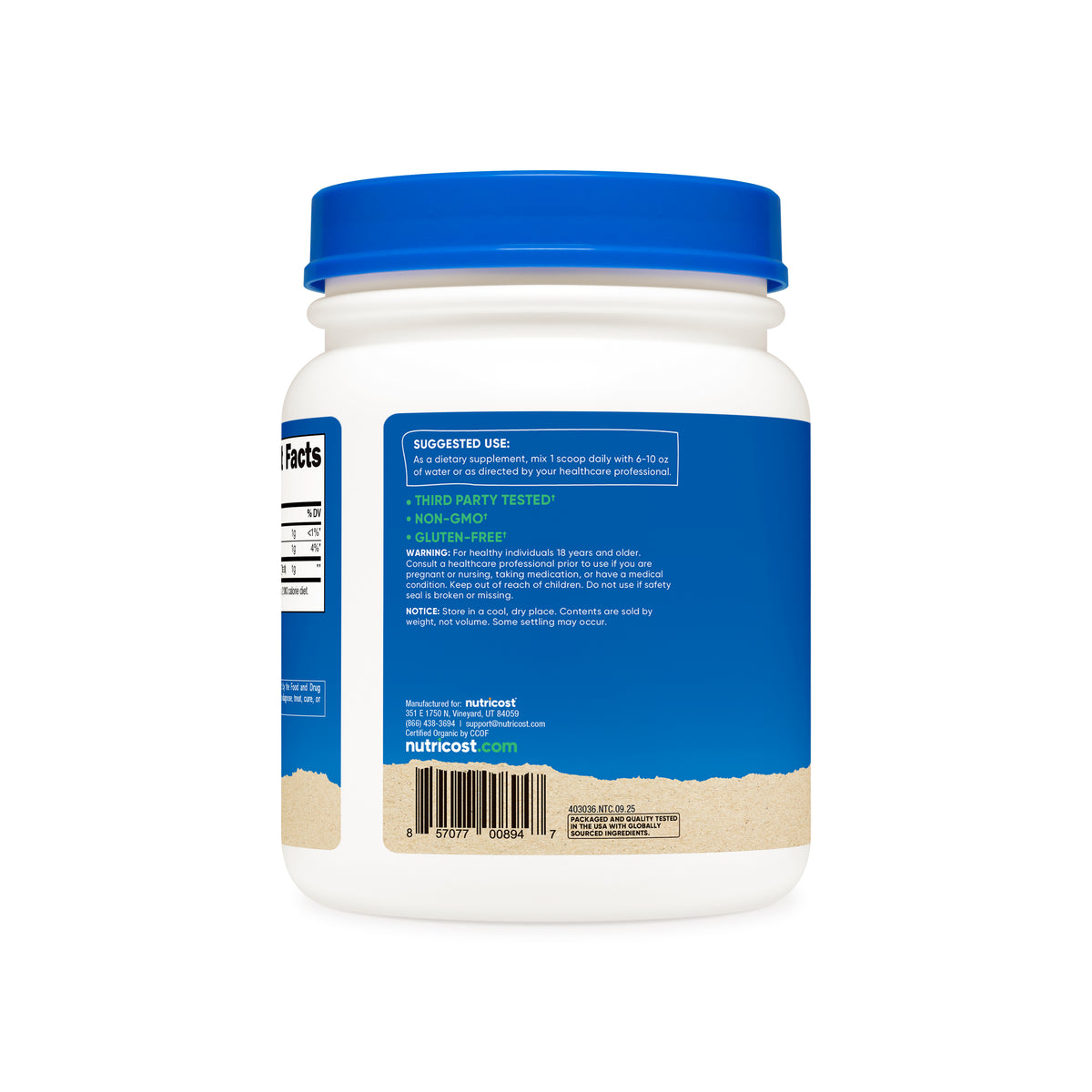 Nutricost Organic Alfalfa Powder - Image 4