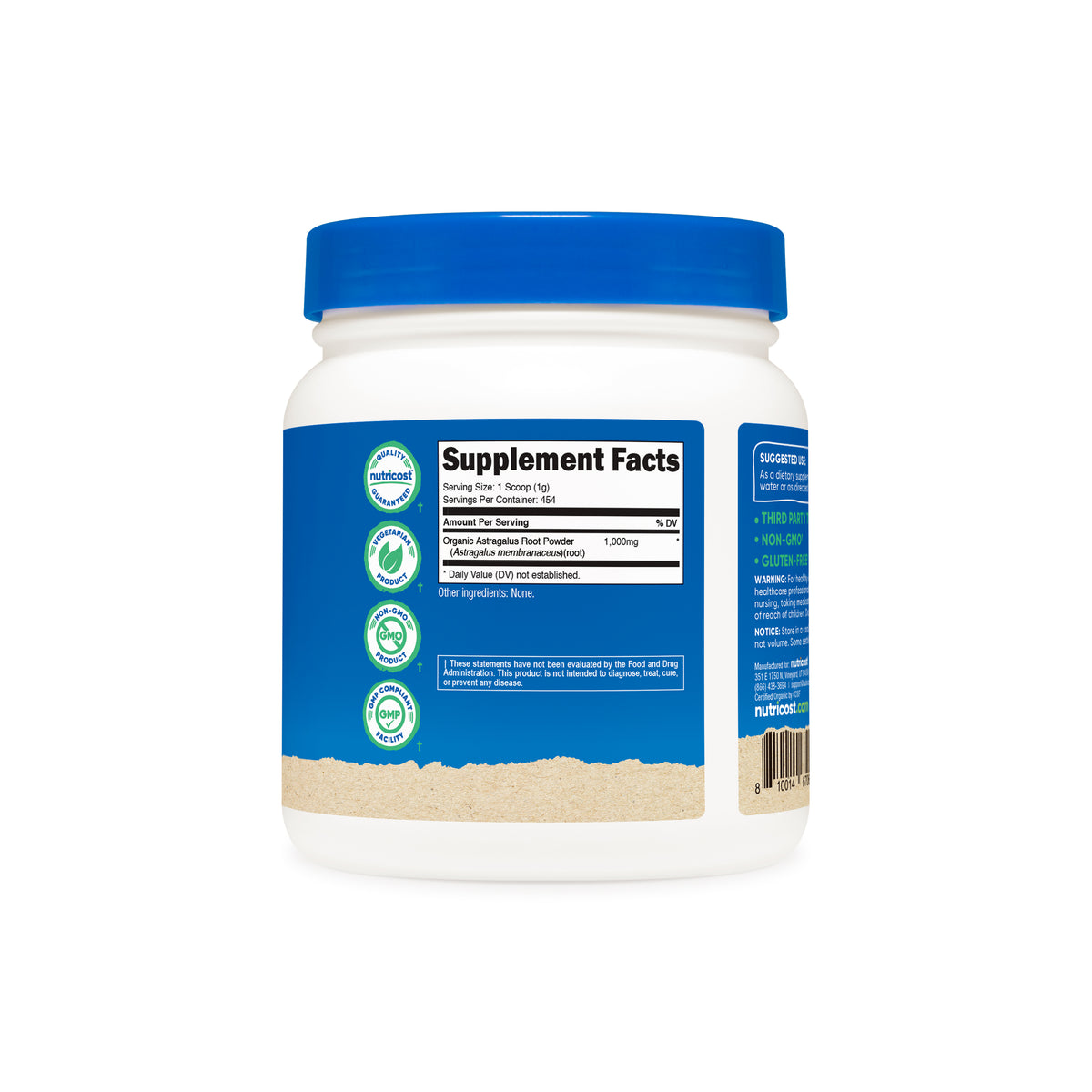 Nutricost Organic Astragalus Root Powder - Image 3