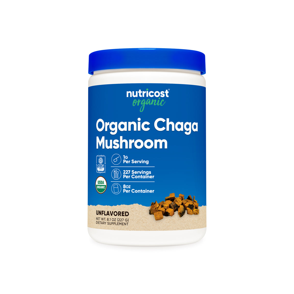 Nutricost Organic Chaga Mushroom Powder - Image 2