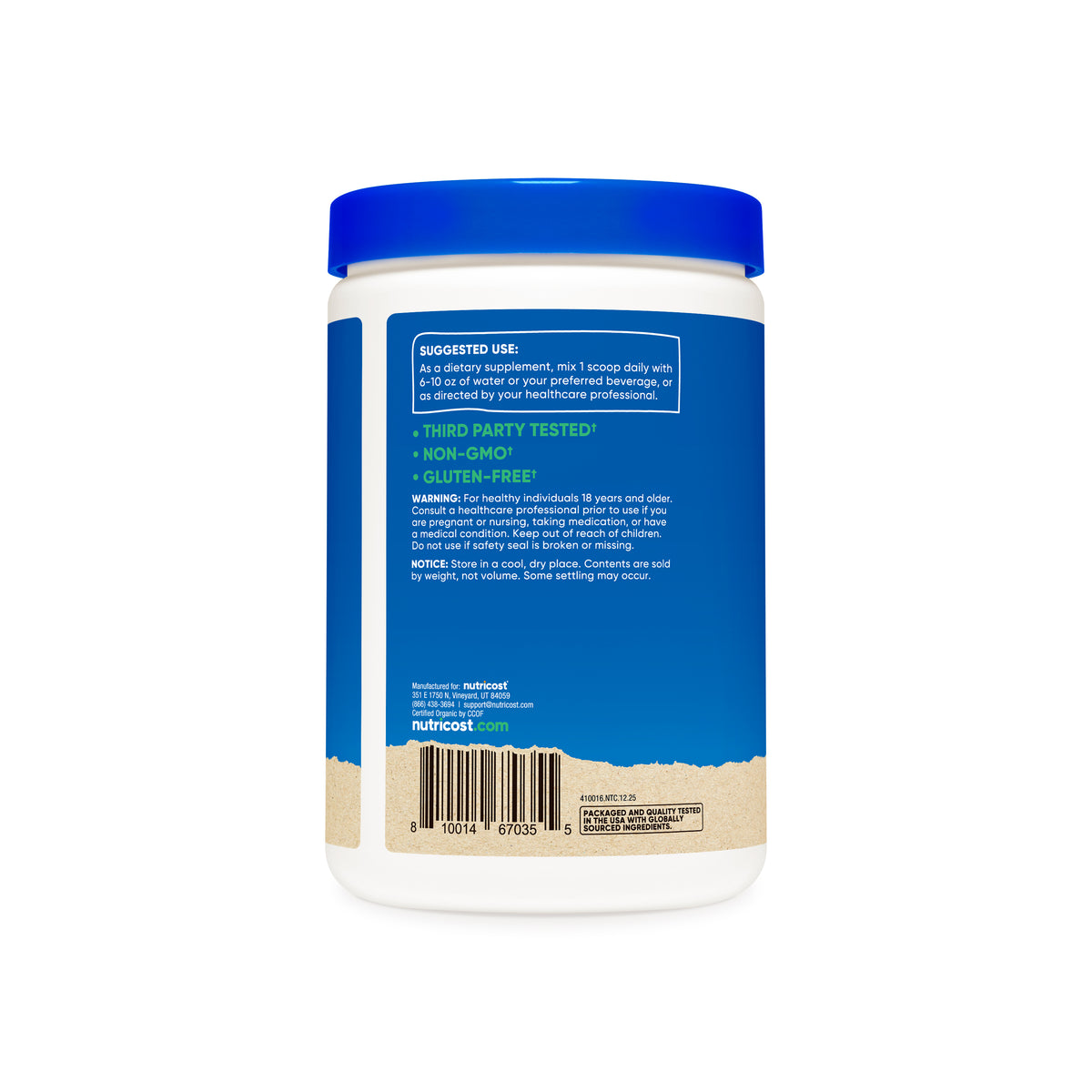 Nutricost Organic Chaga Mushroom Powder - Image 4