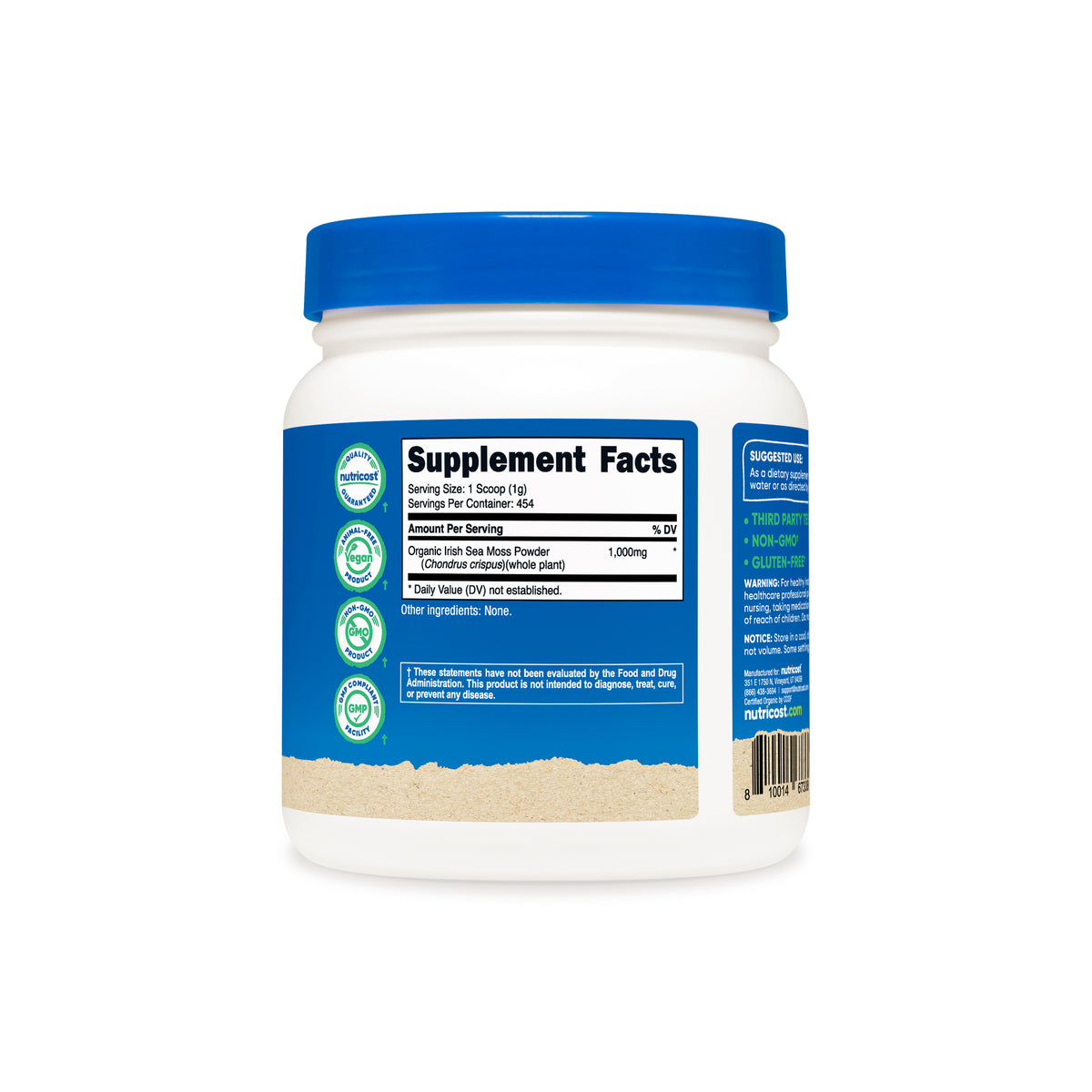 Nutricost Organic Irish Moss Powder - Image 3
