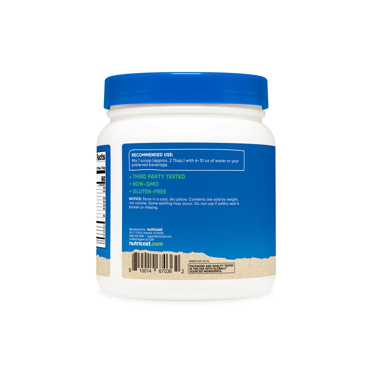 Nutricost Organic Maltodextrin Powder - Image 3