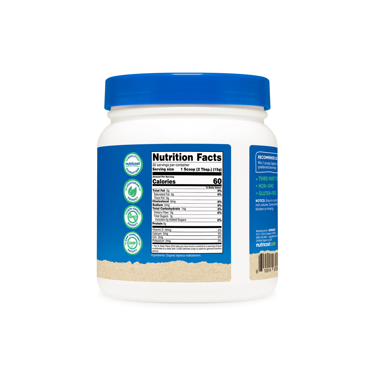 Nutricost Organic Maltodextrin Powder - Image 4