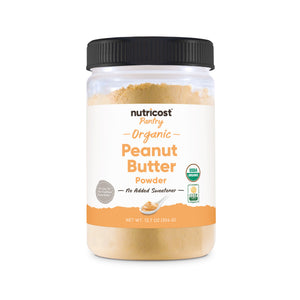 Nutricost Pantry Organic Peanut Butter Powder