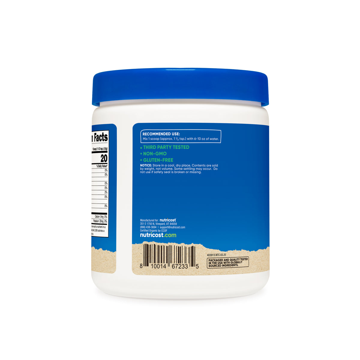 Nutricost Organic Pineapple Juice Powder - Image 4