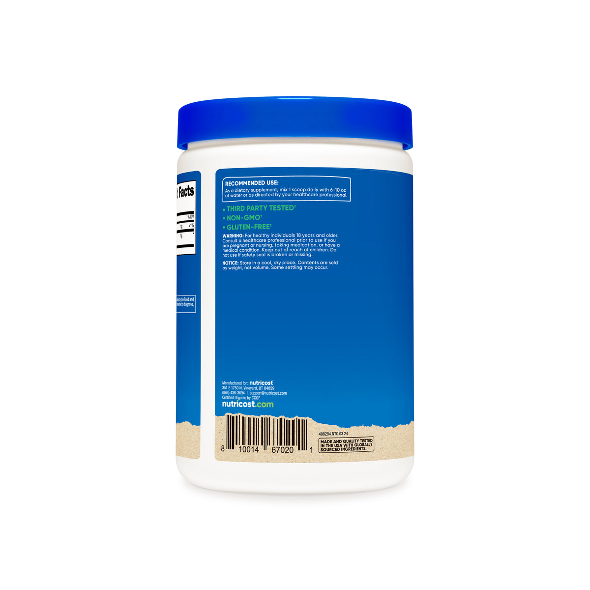 Nutricost Organic Reishi Mushroom Powder - Image 4