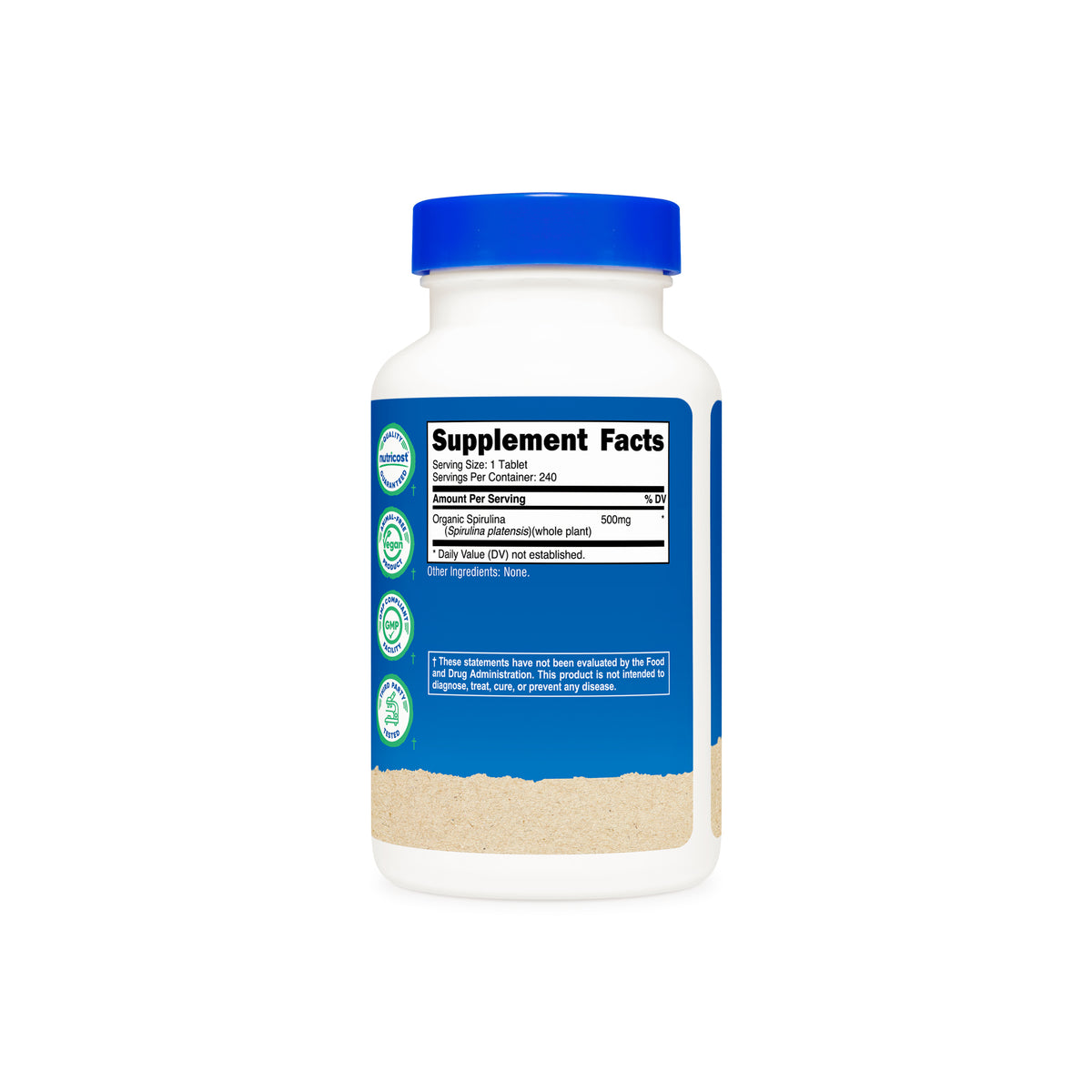 Nutricost Organic Spirulina Tablets - Image 4