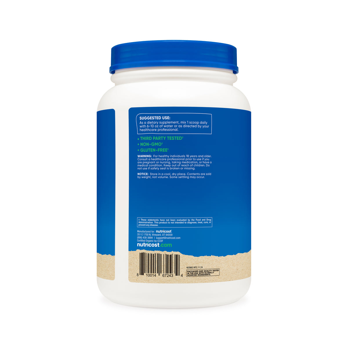 Nutricost Organic Turmeric Powder - Image 4