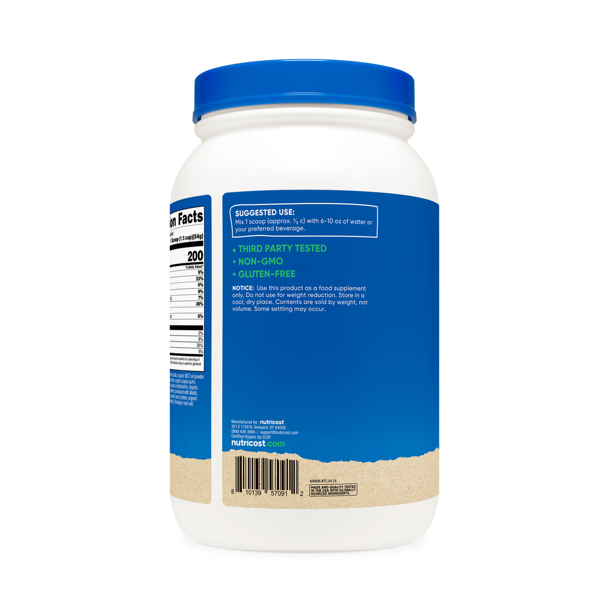 Nutricost Organic Vegan MRP - Image 3