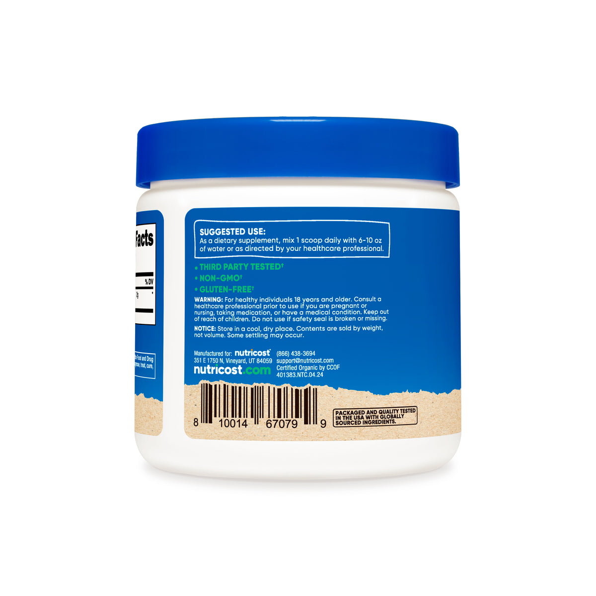 Nutricost Organic Cordyceps Powder - Image 4