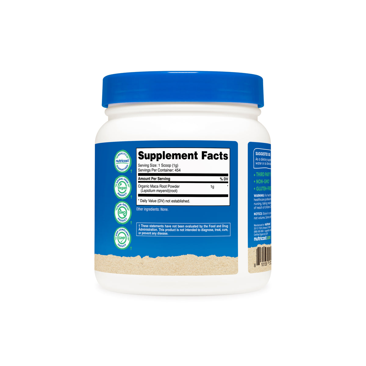 Nutricost Organic Maca Root Powder - Image 3