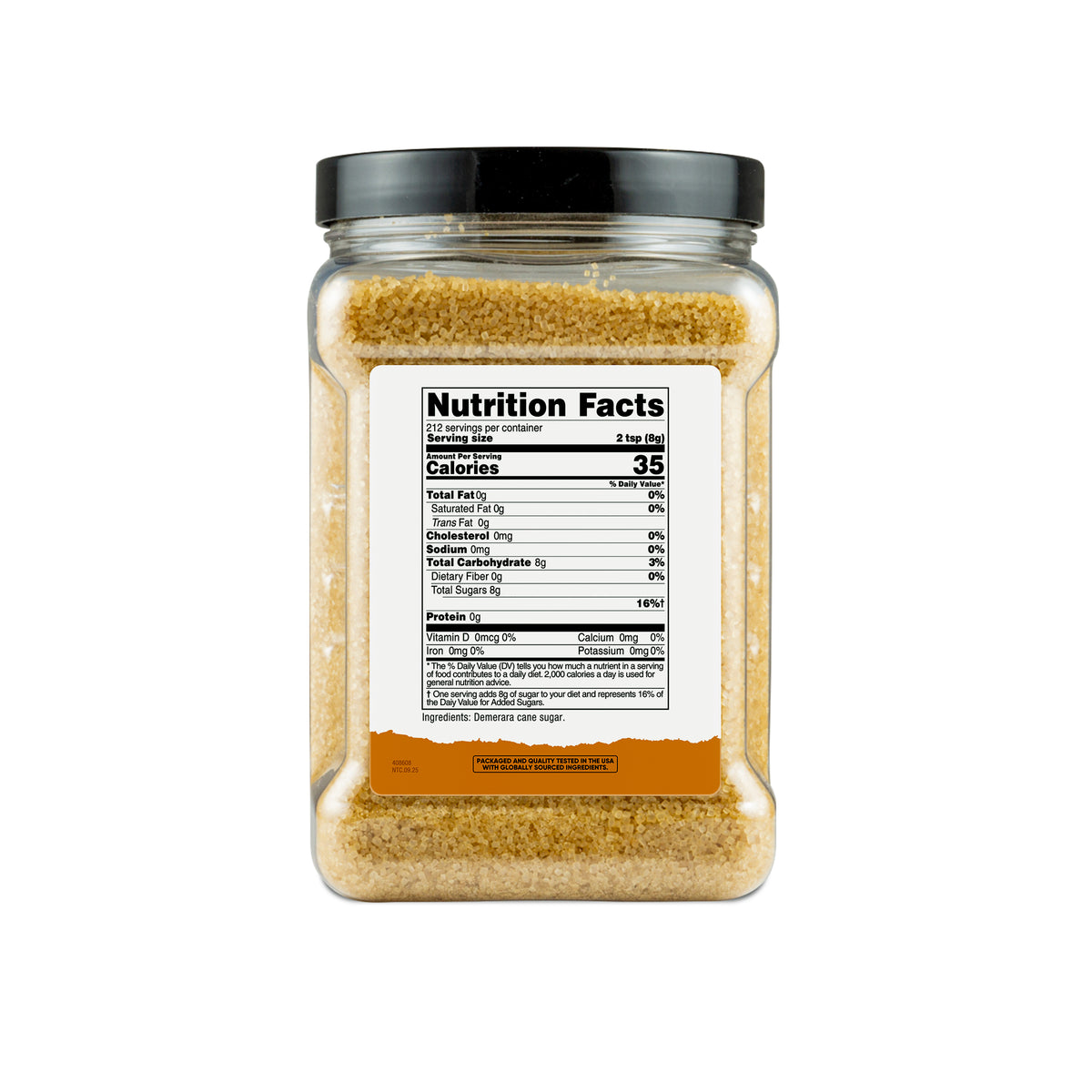 Nutricost Pantry Unrefined Demerara Sugar - Image 3