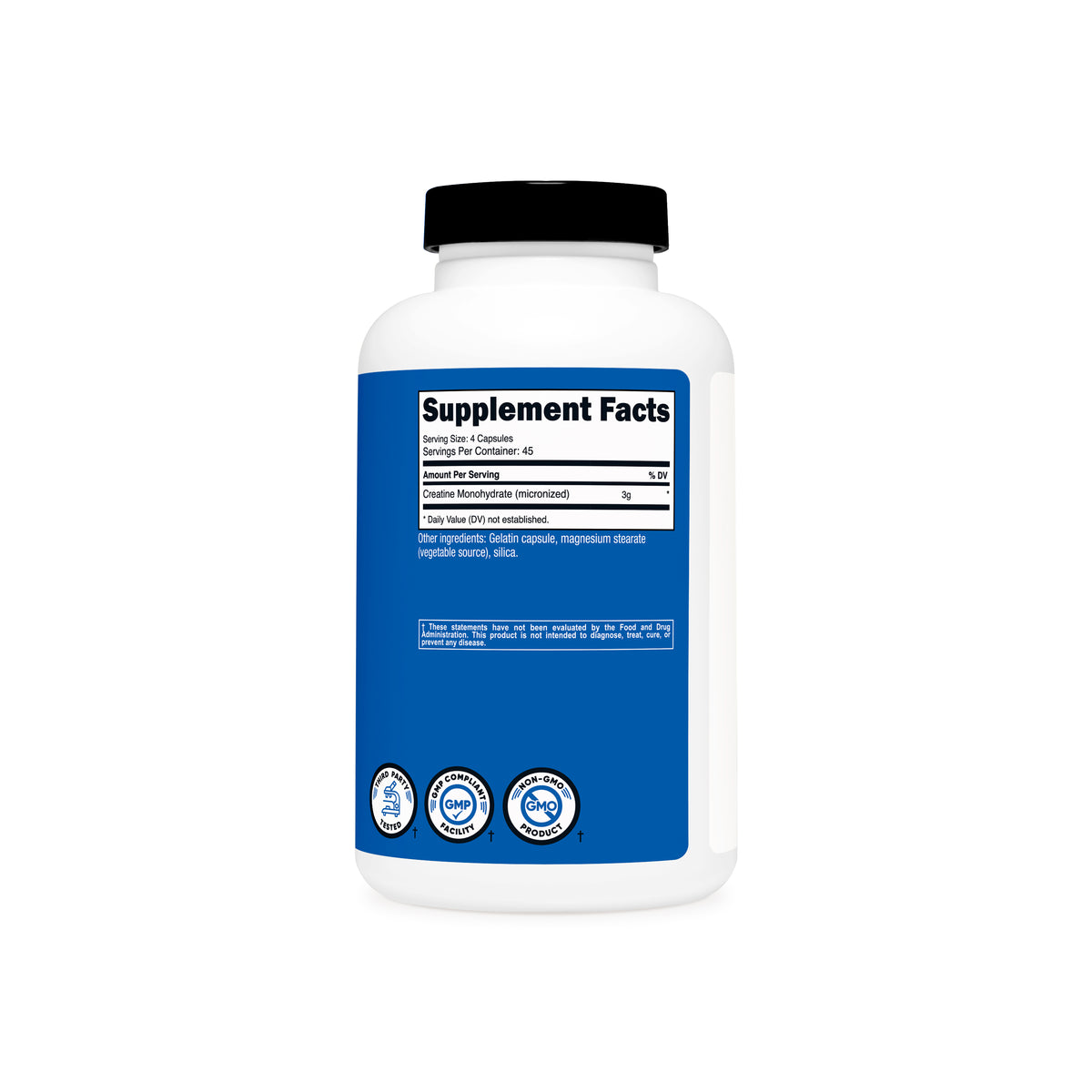 Nutricost Creatine Monohydrate Capsules - Image 3