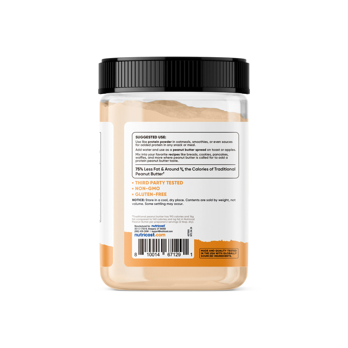 Nutricost Peanut Butter Powder - Image 4