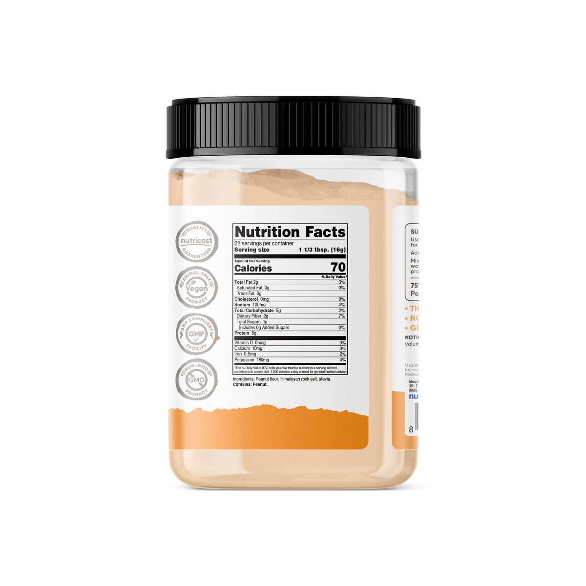 Nutricost Peanut Butter Powder - Image 3