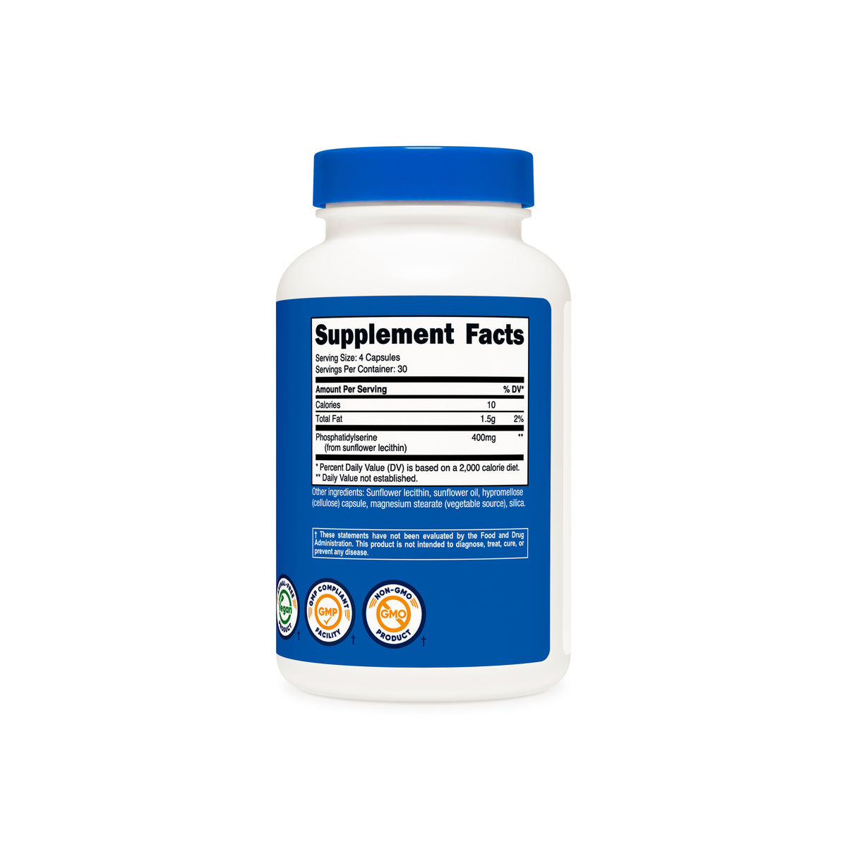 Nutricost Phosphatidyl Serine (Soy Free) Capsules - Image 4