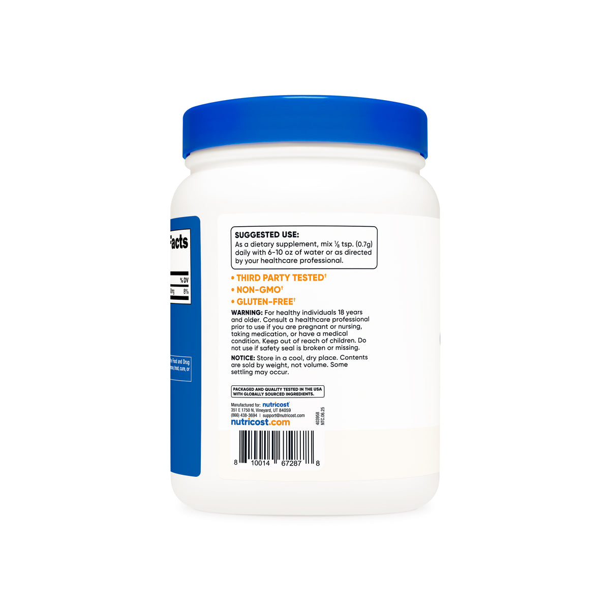 Nutricost Potassium Chloride Powder - Image 4