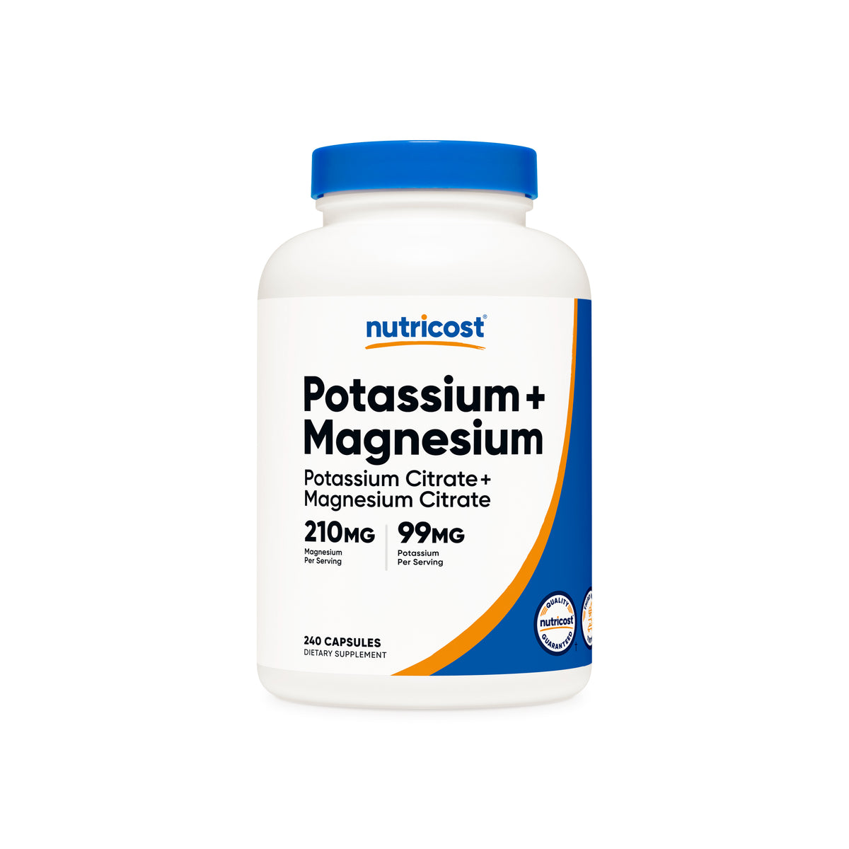 Nutricost Potassium + Magnesium Citrate Capsules - Image 2