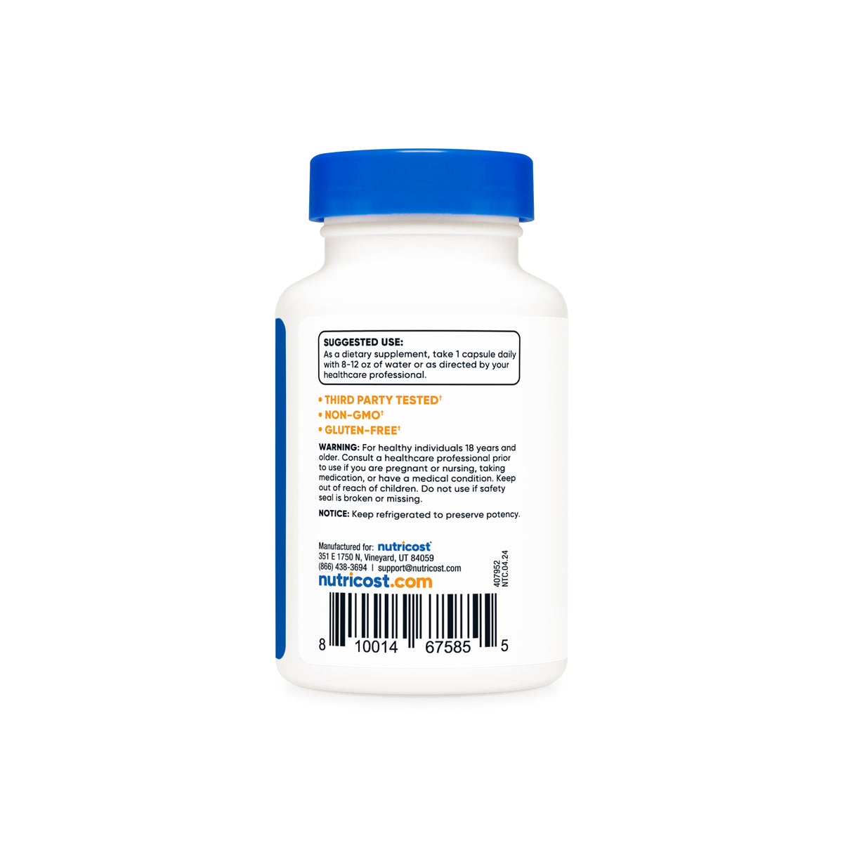 Nutricost Probiotic Complex Capsules - Image 4