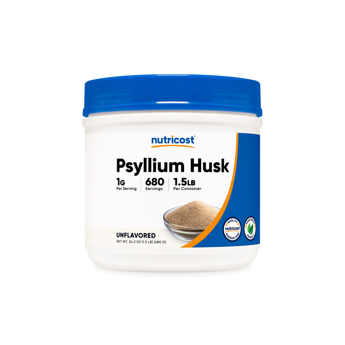 Nutricost Psyllium Husk (Ground) Powder - Image 2