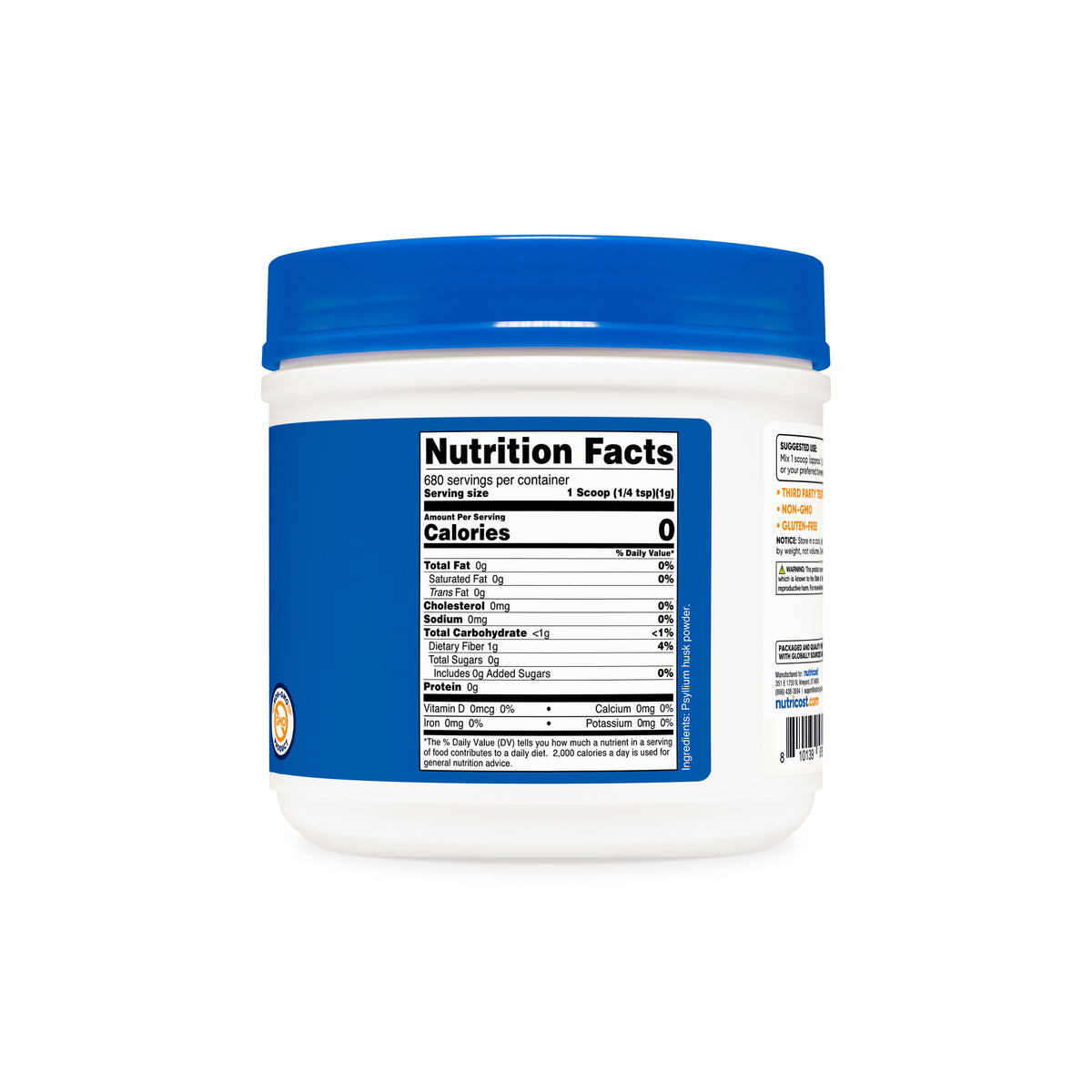 Nutricost Psyllium Husk (Ground) Powder - Image 3