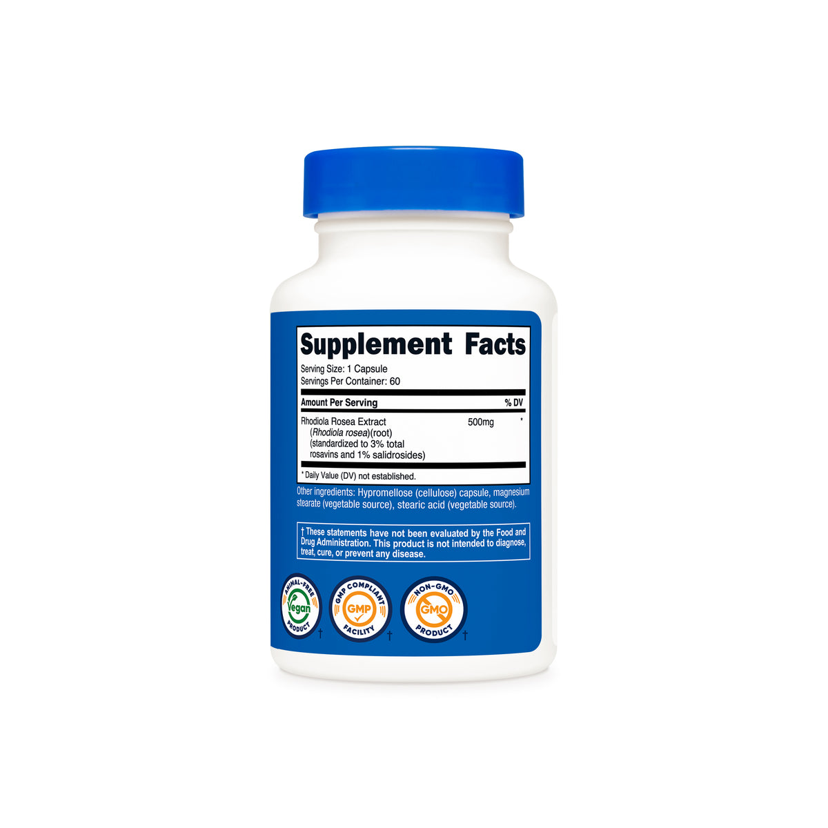 Nutricost Rhodiola Rosea Capsules - Image 3