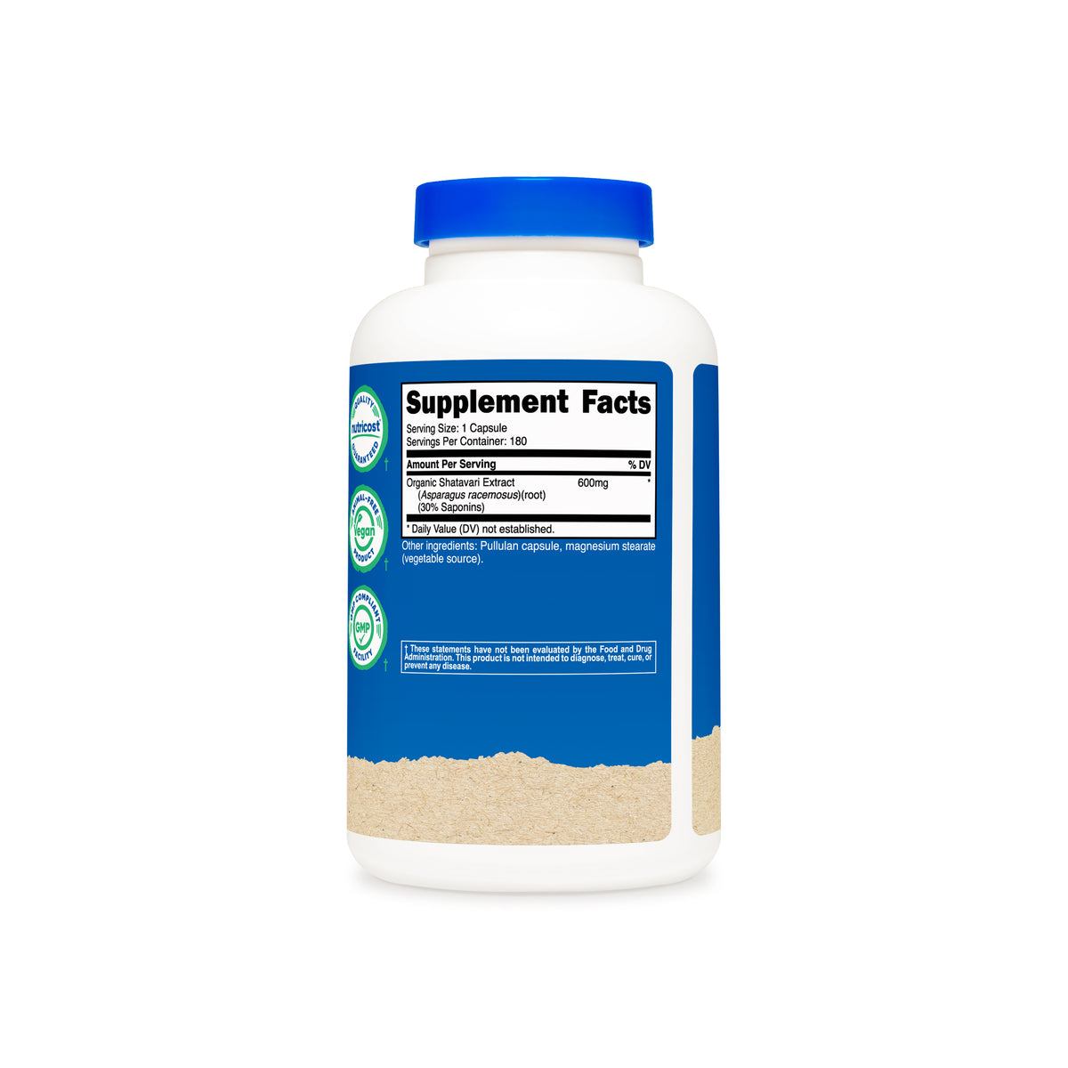 Nutricost Made With Organic Shatavari Capsules - Image 4