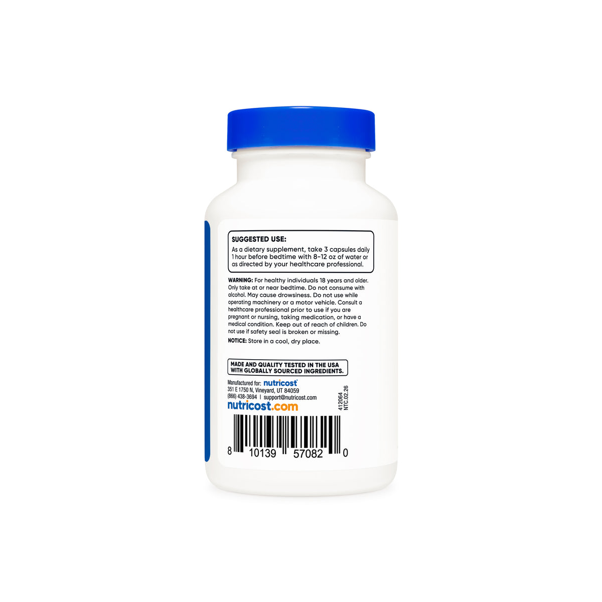 Nutricost Sleep Aid Complex Capsules - Image 4