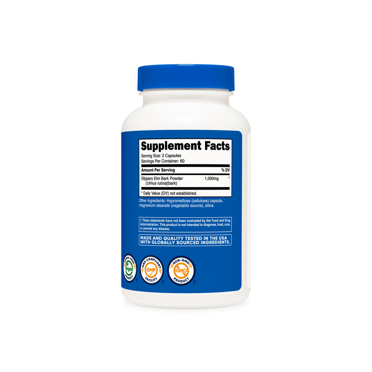 Nutricost Slippery Elm Bark Capsules - Image 3