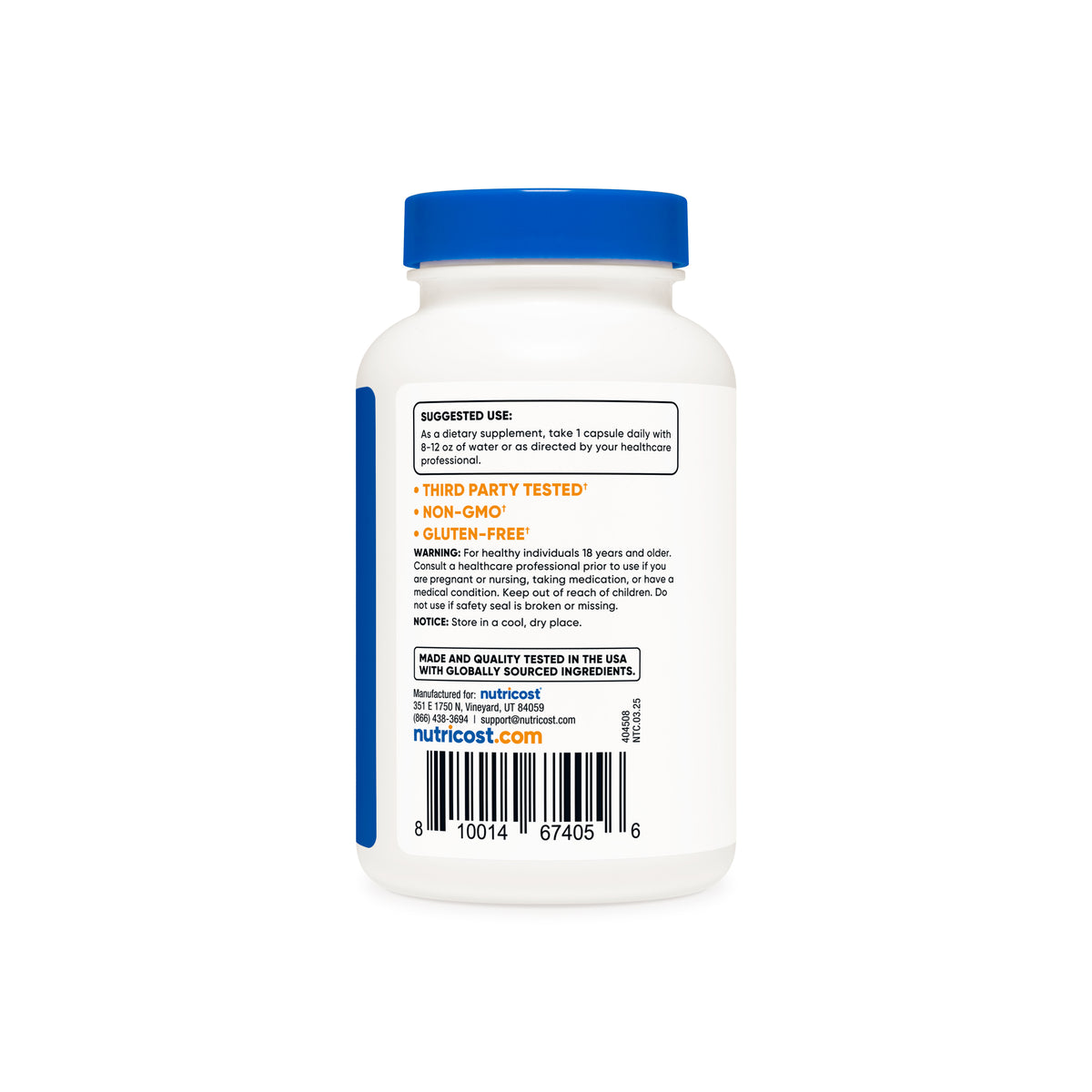 Nutricost Soy Isoflavones (150 MG) (180 CAP) - Image 4