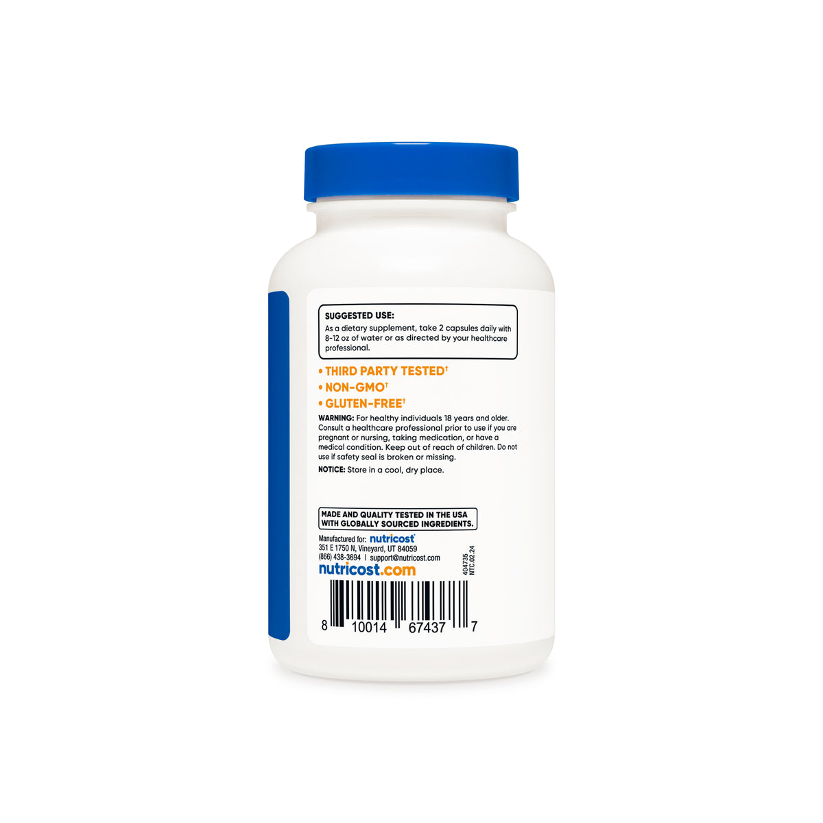 Nutricost Strontium Capsules - Image 4