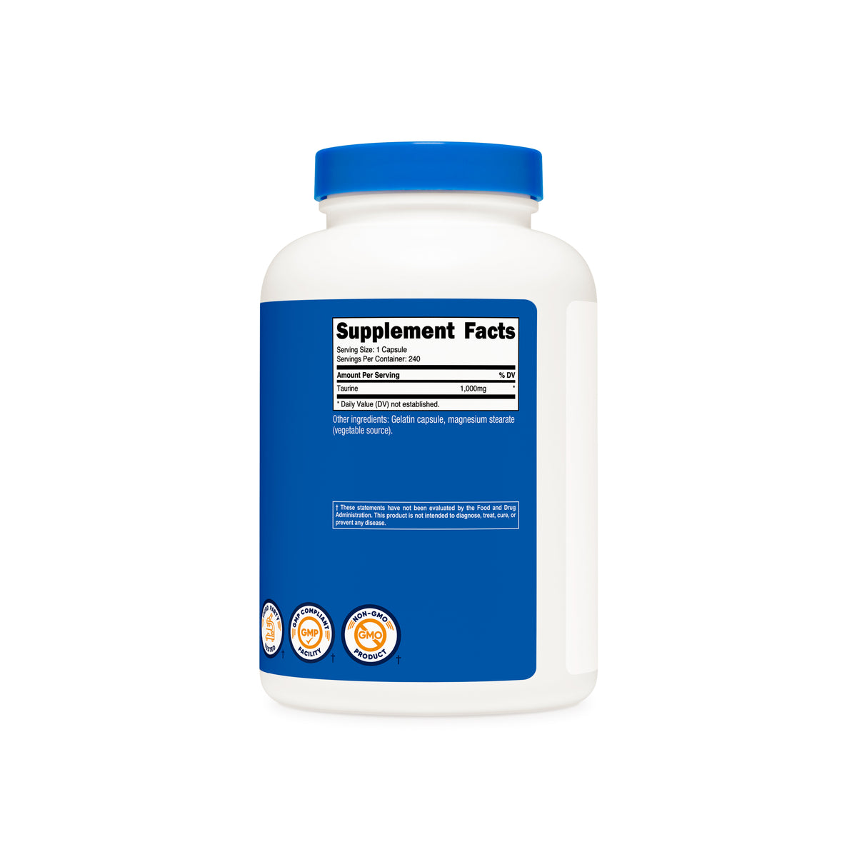 Nutricost Taurine Capsules - Image 3