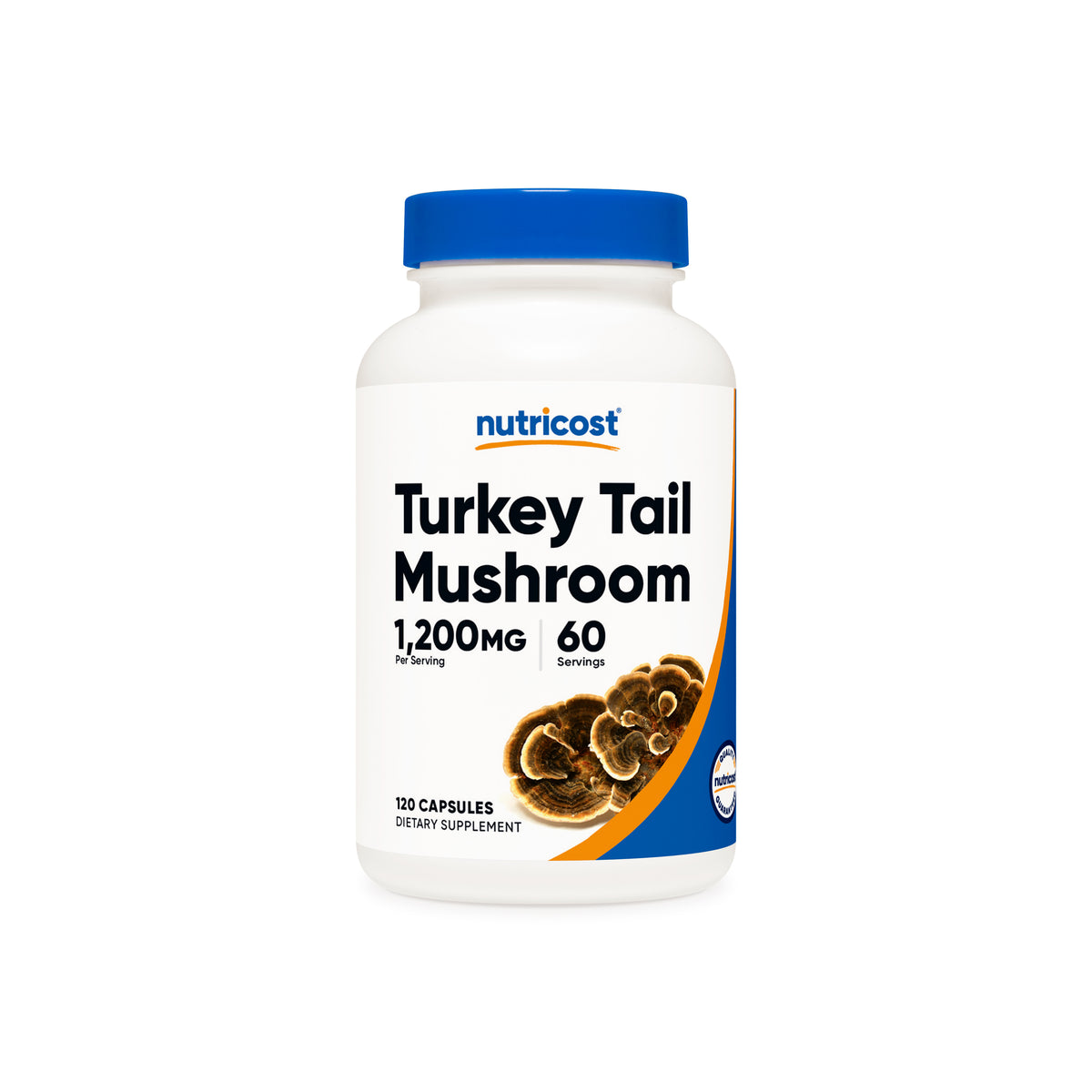 Nutricost Turkey Tail Mushroom Capsules - Image 2