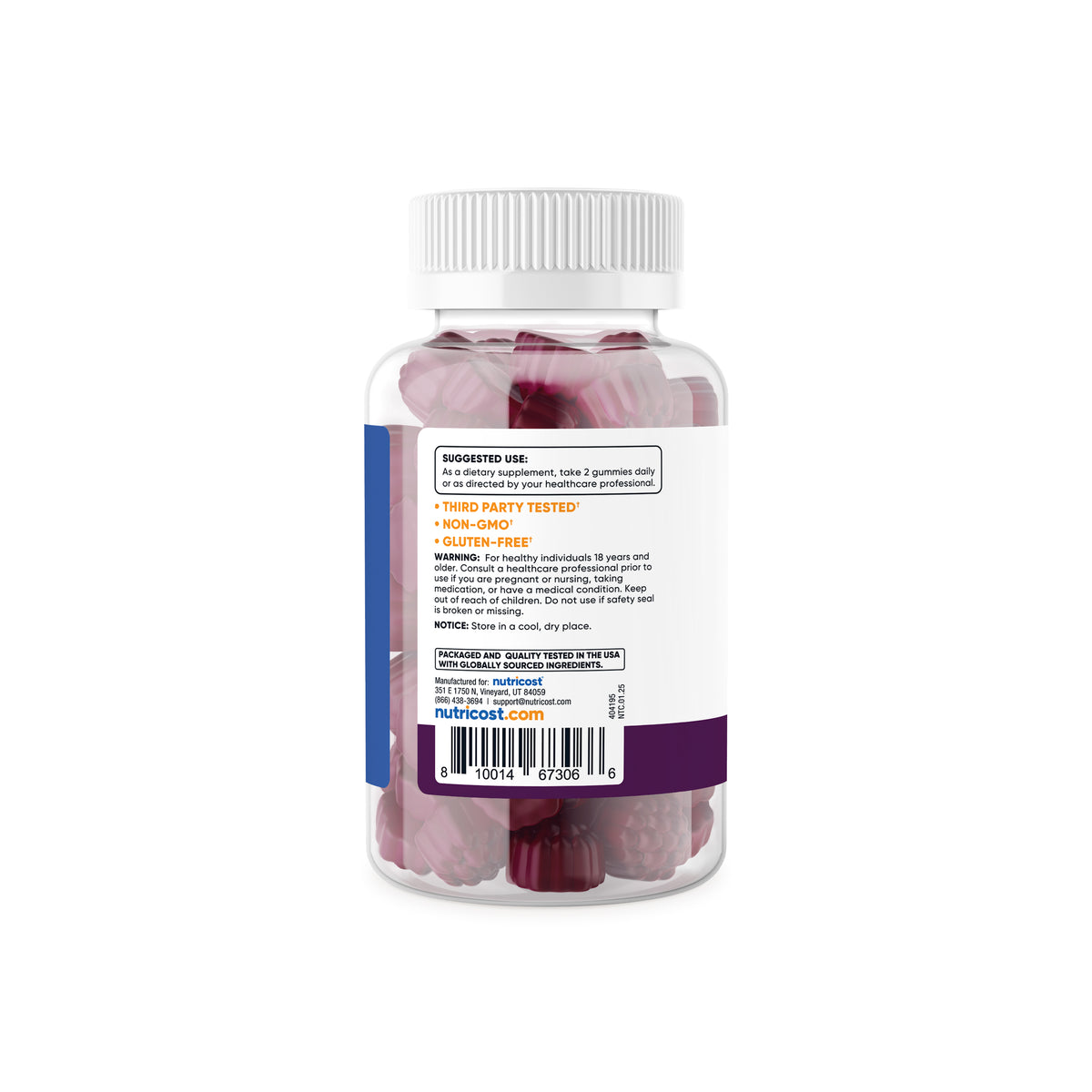 Nutricost Vitamin D3 Gummies (5,000iu) - Image 4