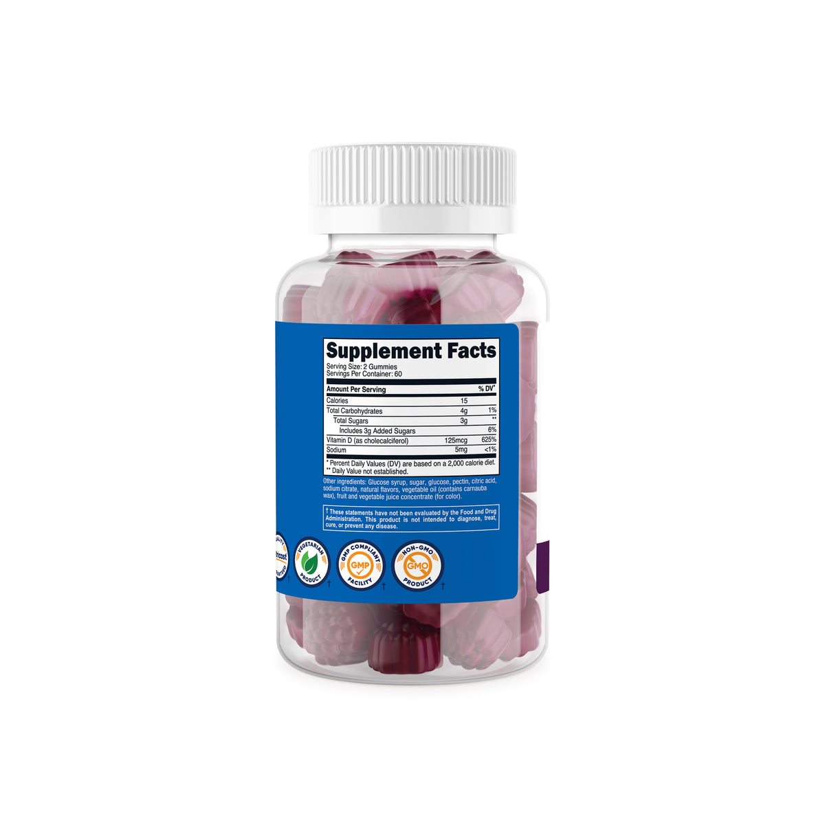 Nutricost Vitamin D3 Gummies (5,000iu) - Image 3
