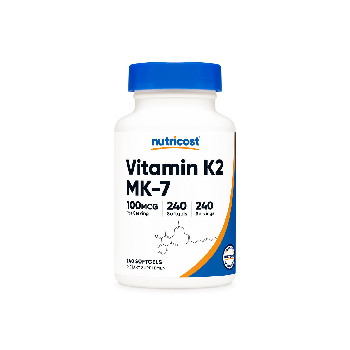 Nutricost Vitamin K2 MK-7 Softgels - Image 2