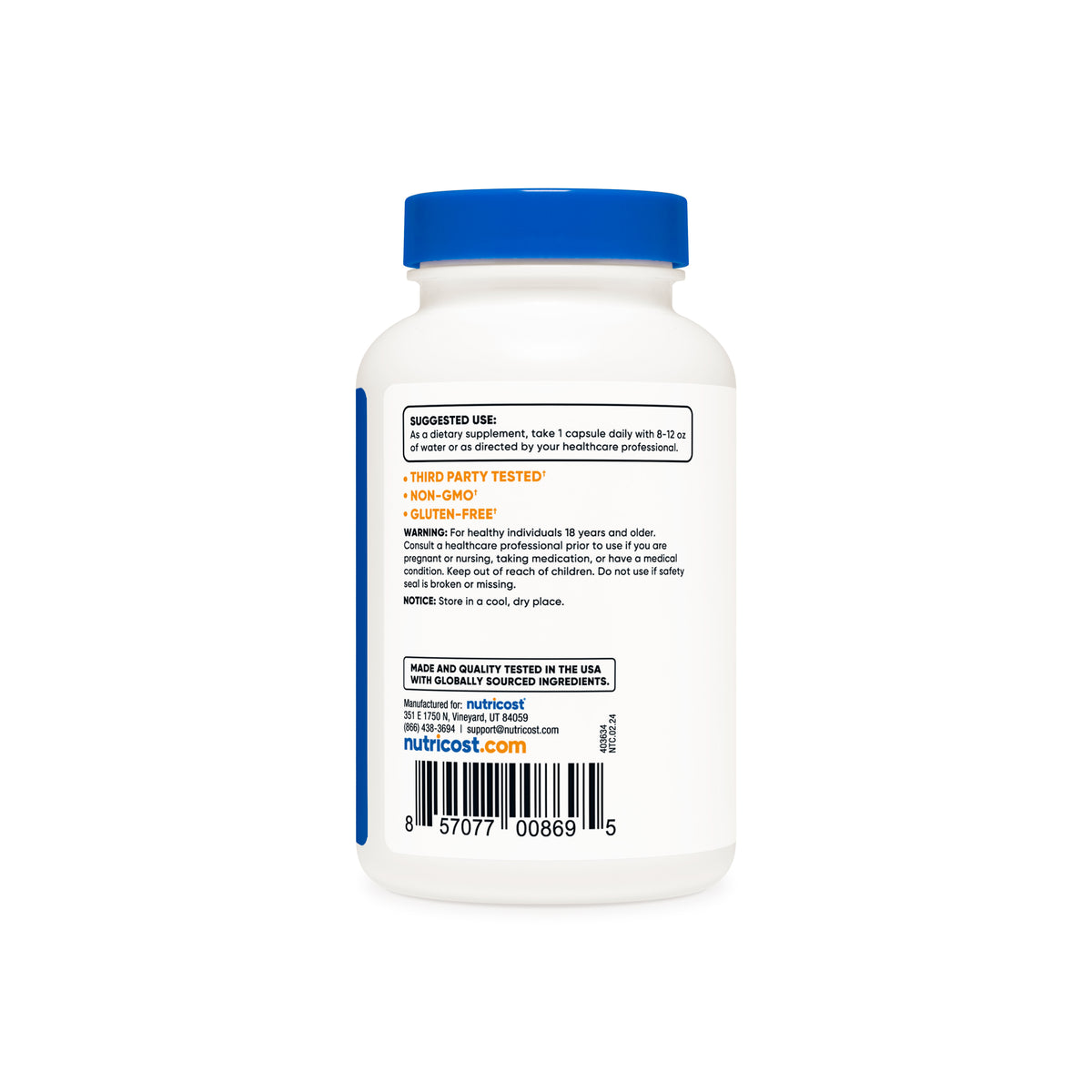 Nutricost Vitamin K2 (MK4) Capsules - Image 4