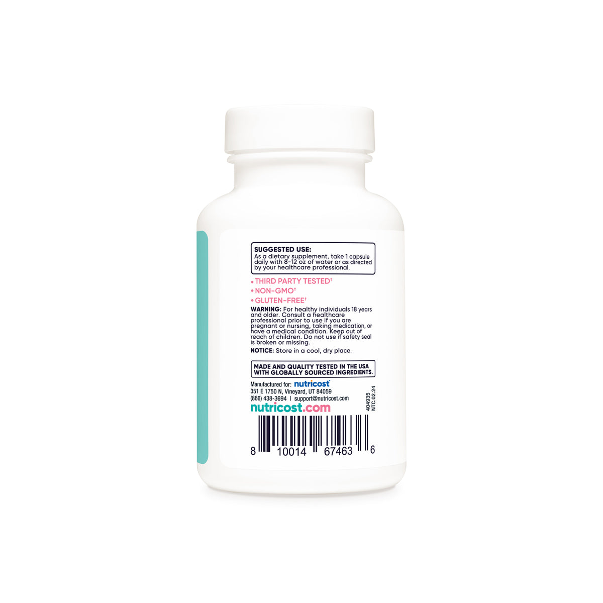 Nutricost Folic Acid for Women - Image 4