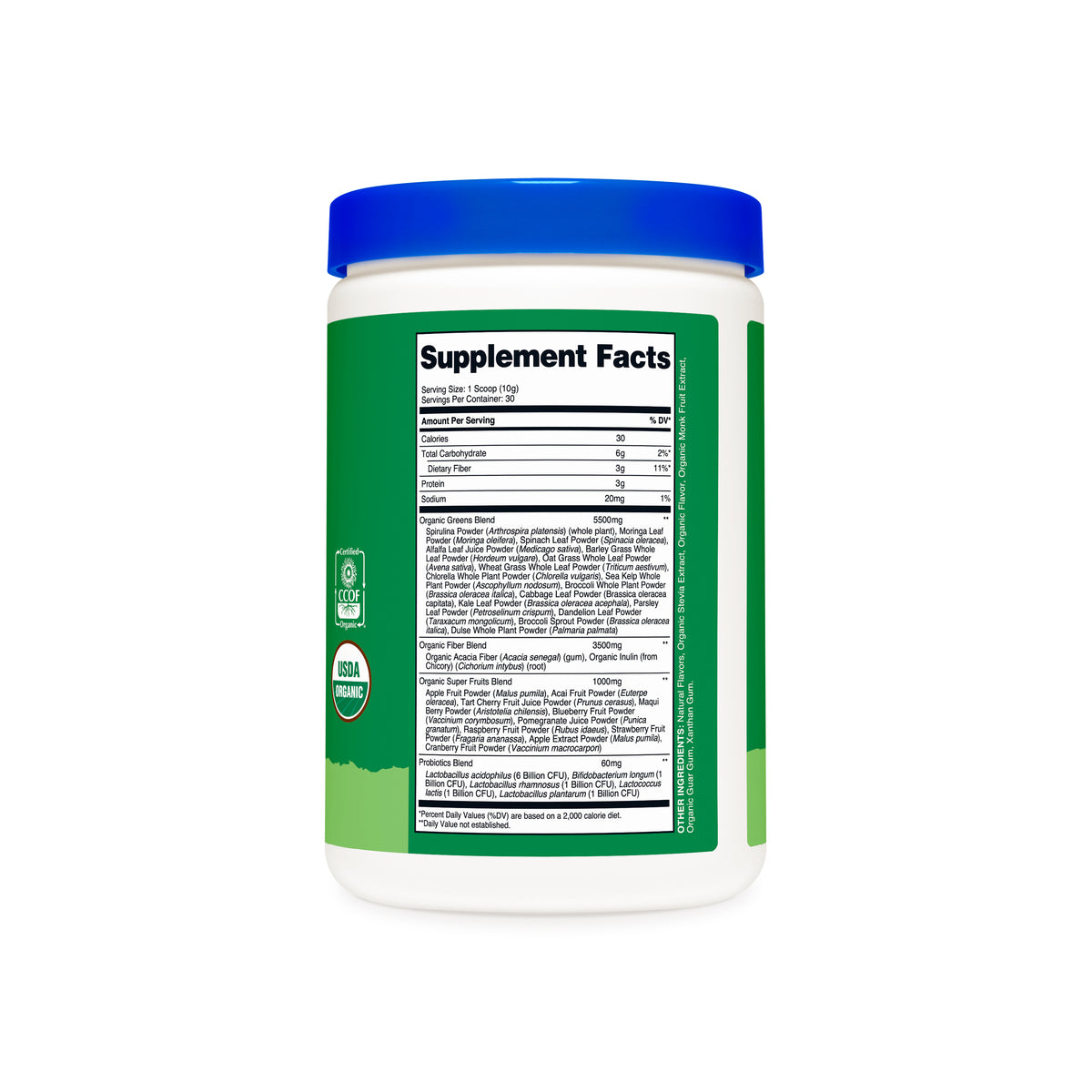 Nutricost Organic Super Greens Powder - Image 4