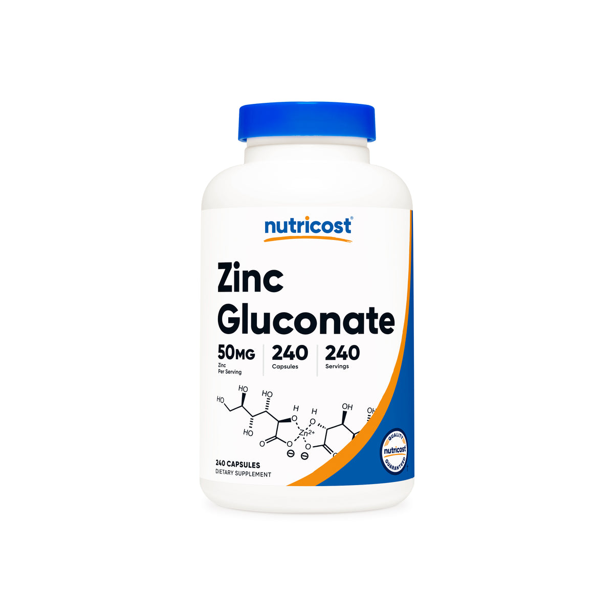 Nutricost Zinc Gluconate Capsules - Image 4