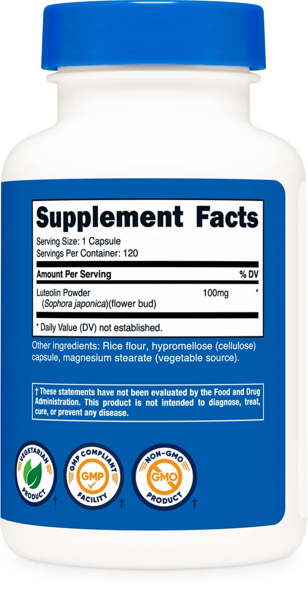 Nutricost Luteolin Capsules - Image 4