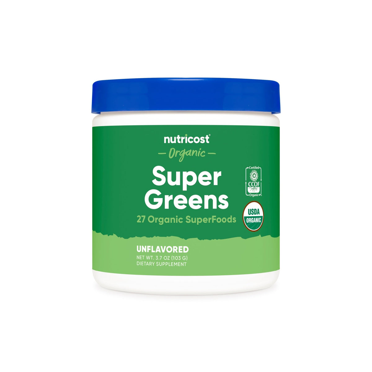 Nutricost Organic Super Greens Powder - 10 Servings - Image 2